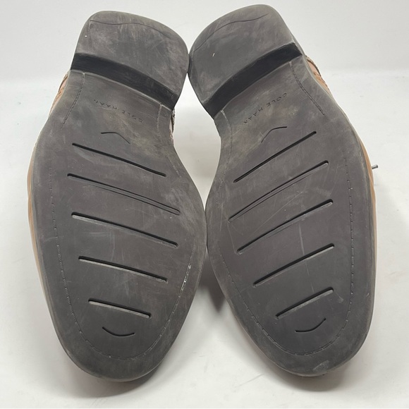 Cole Haan Ross Dustin Shoes Mens 12 M Brown Leather Wingtip Oxford Casual - Picture 14 of 14